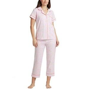 NWT BEDHEAD Pajama Set 100% Cotton Polkadotted Polkadot Pajamas Sz 1X